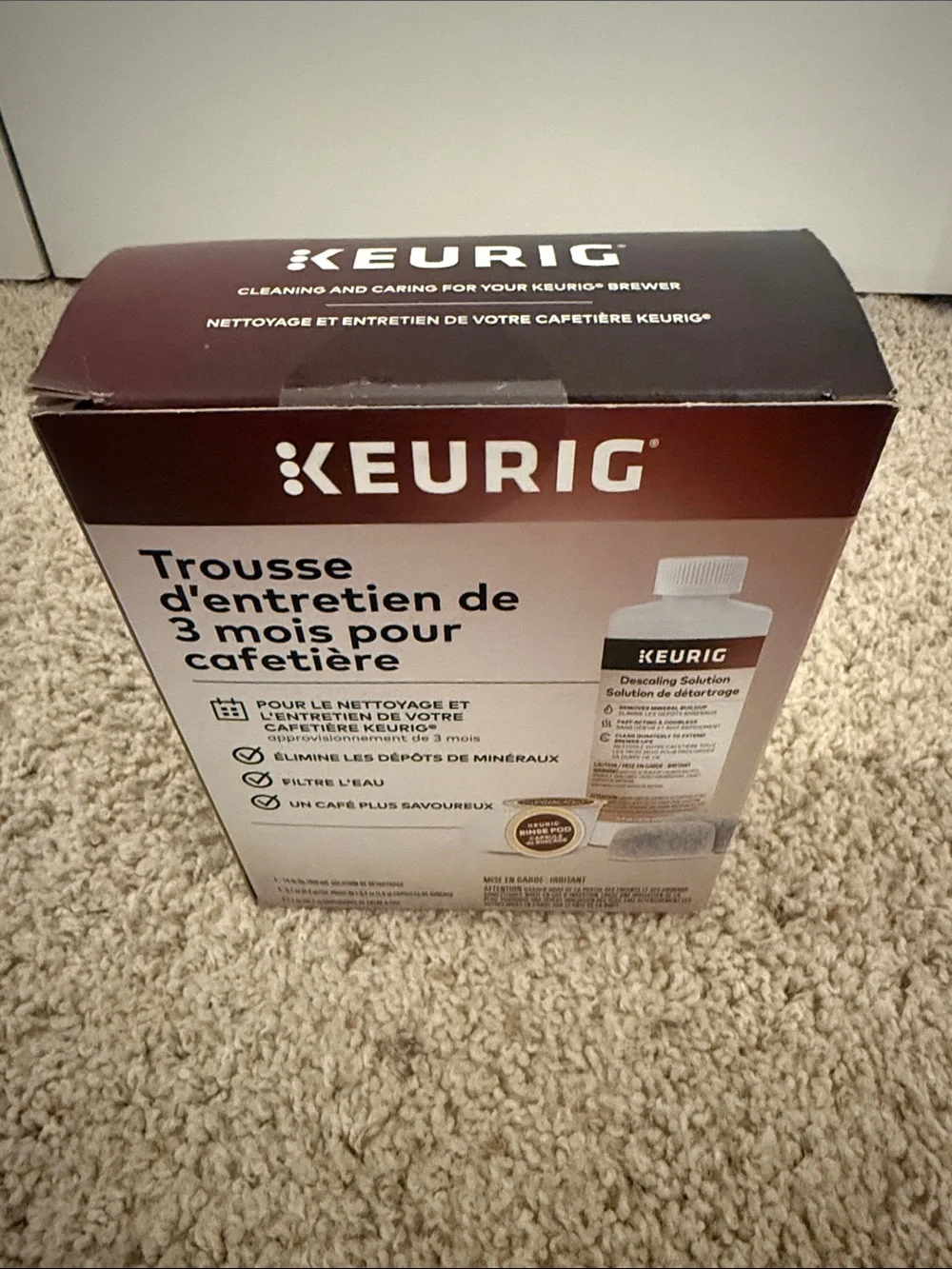 Keurig 3 Month Brewer Care Kit